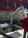 Garbage boat