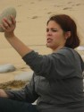 Lilli Sorting Rocks