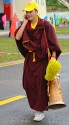 Monk on Phone
